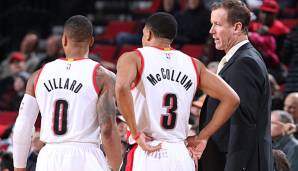 Damian Lillard und C.J. McCollum bilden den Backcourt in Portland