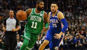 Kyrie Irving gewann das Duell gegen Ben Simmons