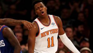 Frank Ntilikina wurde von den New York Knicks an Position acht im Draft 2017 ausgewählt