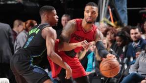 Damian Lillard führt die Portland Trail Blazers zum Sieg gegen die Mavs