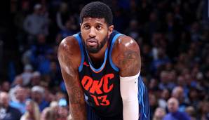 Paul George spielt im Moment für die Oklahoma City Thunder