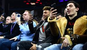 Genau wie Hector Bellerin und Alex Oxlade-Chamberlain vom FC Arsenal