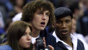 David Luiz schien eher für die Raptors gewesen zu sein. Didier Drogba versucht zu schlichten