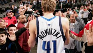 Noch eine nicht wahnsinnig überraschende Zahl zum Abschluss: Laut dem Statistik-Portal basketball-reference.com hat Nowitzki eine 100-prozentige Chance, in die Hall of Fame aufgenommen zu werden. Und womit? Mit Recht!