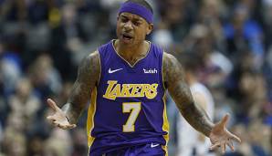 Isaiah Thomas gab am Samstag sein Debüt für die Los Angeles Lakers