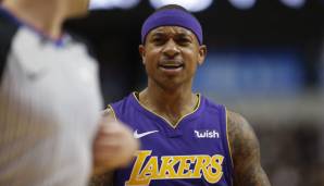 Isaiah Thomas debütierte am Samstag für die Los Angeles Lakers.