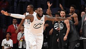 LeBron James wurde zum dritten Mal zum All-Star-MVP gekürt