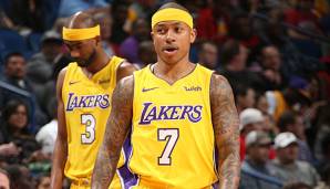 Isaiah Thomas absolvierte sein zweites Spiel für die Los Angeles Lakers