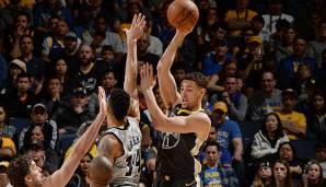 Klay Thompson war gegen die Spurs der Topscorer der Warriors