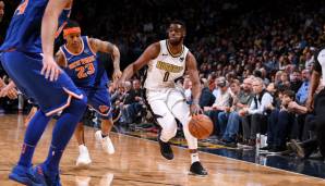 Ein weiterer Point Guard: Emmanuel Mudiay wechselte in einem Drei-Team-Trade von den Nuggets zu den Knicks.