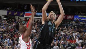 Dirk Nowitzki musste sich den Houston Rockets geschlagen geben.