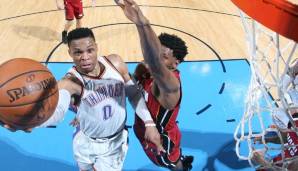 Russell Westbrook erzielte 17 seiner 29 Punkte allein im vierten Viertel