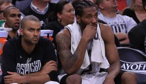 Tony Parker und Kawhi Leonard