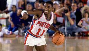 Isiah Thomas war über Jahre das Gesicht der Detroit Pistons.