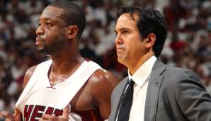 Erik Spoelstra und Dwyane Wade haben ein besonderes Verhältnis zueinander.