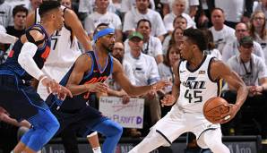 Donovan Mitchell war erneut der Topscorer der Utah Jazz