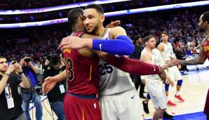 LeBron James und Ben Simmons zollen sich gegenseitig Respekt.