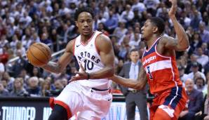 DeMar DeRozan war wie so oft der Topscorer der Toronto Raptors.