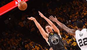 Klay Thompson erzielte 31 Punkte gegen die Spurs