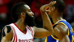 Platz 16: Houston Rockets (2015) - 45 Punkte im ersten Viertel von Spiel 4 der Western Conference Finals gegen die Golden State Warriors - Ergebnis: 128:115