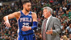 Brett Brown trainiert die Sixers seit fünf Jahren