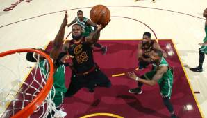 LeBron James war von den Celtics nicht zu stoppen.