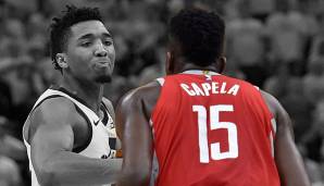 Clint Capela hält Donovan Mitchell bislang bei 33,3 Prozent Wurfquote.