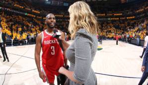 Chris Paul sprach nach Spiel 4 mit TNT-Reporterin Kristen Ledlow.