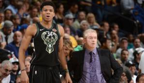 Giannis Antetokounmpo hat in der kommenden Saison wohl einen anderen Head Coach als Joe Prunty.