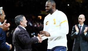 Dan Gilbert und LeBron James haben trotz der Championship 2016 kein gutes Verhältnis.