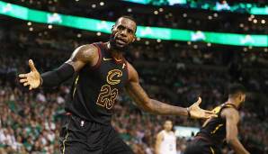 LeBron James trifft mit den Cavs auf die Boston Celtics.