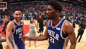 Ben Simmons und Joel Embiid sind die Gesichter der Philadelphia 76ers