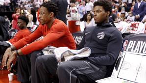 Kyle Lowry und DeMar DeRozan scheiterten zum dritten Mal in Folge an LeBron James