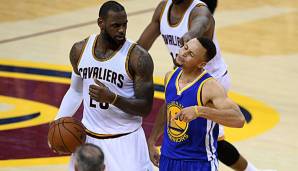 Die Finalspaarung lautet zum vierten Mal in Folge Warriors vs. Cavs