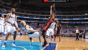 Der "Hausmeister" wurde zur Legende - er kam immer wieder rein, um Wade oder LeBron zu foulen oder ihnen Offensiv-Fouls anzuhängen. Fünfmal stand - oder lag - er in den Finals auf dem Parkett.