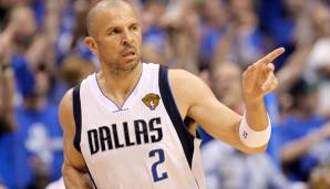 STARTER - JASON KIDD (Point Guard) - Stats in den Playoffs: 9,3 Punkte, 7,3 Assists und 4,5 Rebounds bei 39,8 Prozent aus dem Feld und 37,4 Prozent von der Dreierlinie in 35,4 Minuten (21 Spiele).