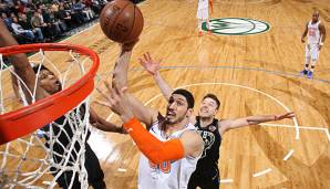 Enes Kanter legte vergangene Saison im Schnitt ein Double-Double auf.