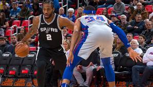 Kawhi Leonard steht (noch) bei den San Antonio Spurs unter Vertrag.