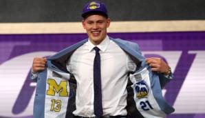 Moritz Wagner hatte am Draft-Abend ein Fashion-Statement in petto.