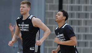 Davis Bertans und Bryn Forbes werden auch in der kommenden Saison für die Spurs auflaufen.