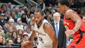 Kawhi Leonard könnte womöglich bald für die Toronto Raptors auflaufen.