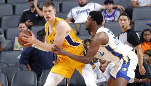 Moritz Wagner machte ein starkes Spiel mit einem Double-Double