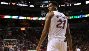 Platz 21: Hassan Whiteside (Miami Heat) - Gehalt 2018/19: 25,43 Millionen Dollar.