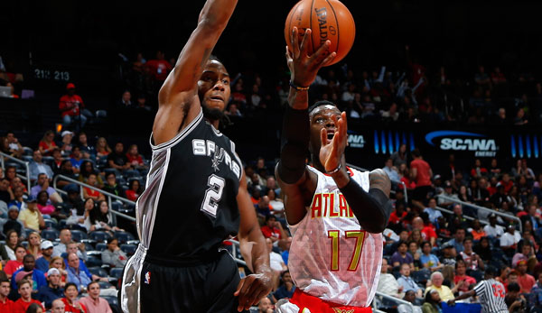 Kawhi Leonard (l.) und Dennis Schröder haben im Sommer beide die Teams gewechselt.