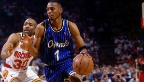 PENNY HARDAWAY: Kaum jemand war in den 90ern so aufregend wie der junge Penny an der Seite von Shaq. Der Center verließ dann die Magic, während Hardaway sich 1998 eine schwere Knieverletzung zuzog. Danach war er nie mehr der Alte.