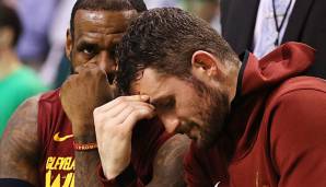 Kevin Love hat im Sommer eine Vertragsverlängerung bei den Cleveland Cavaliers unterschrieben, während LeBron James das Team verließ.