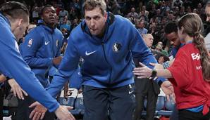 Dirk Nowittzki hätte kein Problem mit einer Rolle als Bankspieler bei den Dallas Mavericks