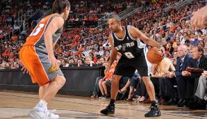 POINT GUARD: Platz 3: Tony Parker (San Antonio Spurs) - 9 Prozent.