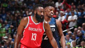 Spielen Jimmy Butler und James Harden bald zusammen für die Houston Rockets?