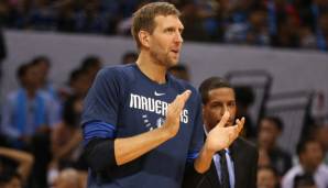 Dirk Nowitzki hat in seiner Saisonvorbereitung einen Rückschlag erlitten.